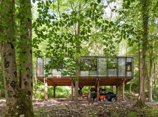 森林中的辦公室也可以很有愛(ài)！