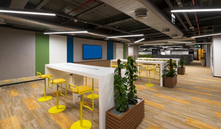 辦公空間，科技公司辦公，辦公室設計