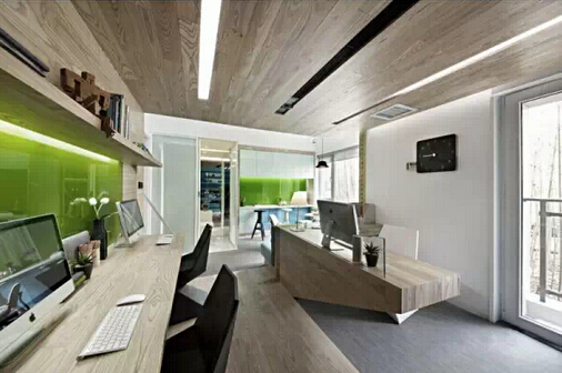 小型的辦公室裝修案例欣賞