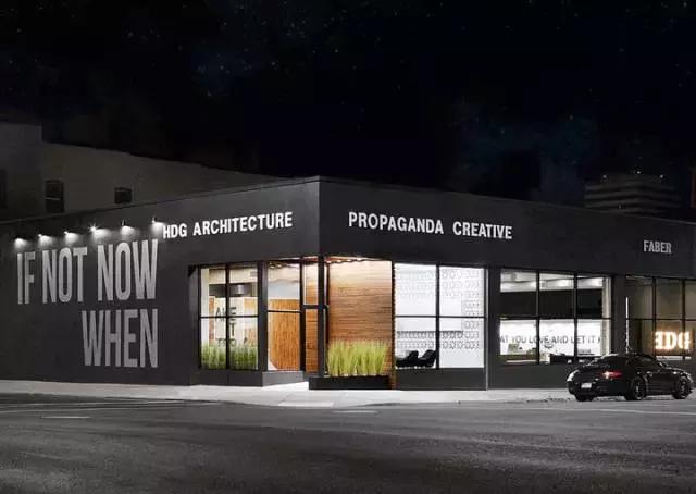 設(shè)計(jì)欣賞|美國HDG建筑設(shè)計(jì)辦公室的時(shí)尚黑白之美