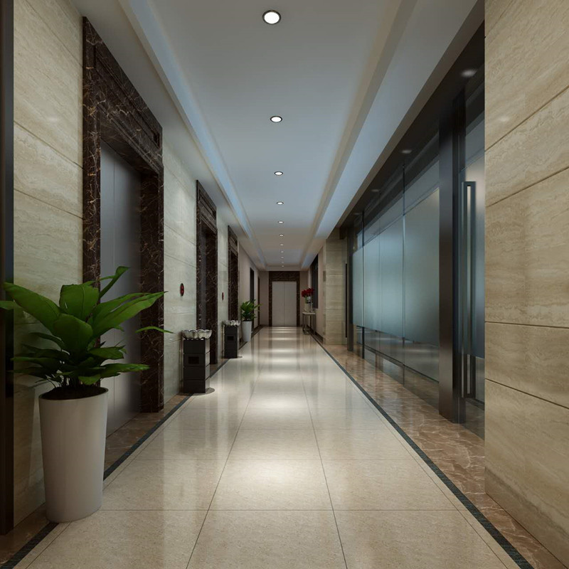 辦公室5米多墻搭配哪種玻璃門裝飾好看？