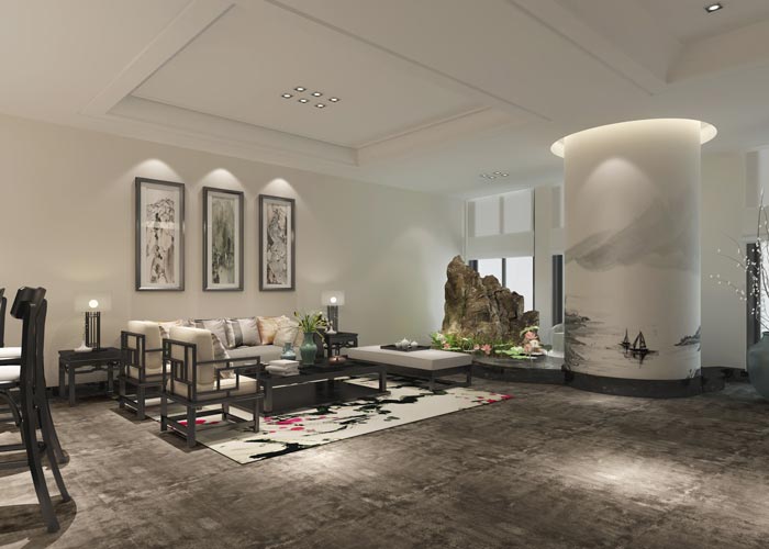 中式風(fēng)格辦公室裝修，展現(xiàn)獨(dú)特的東方美感